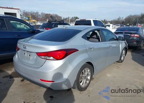 2015 Hyundai Elantra Se from USA, damaged, VIN KMHDH4AE2FU276401